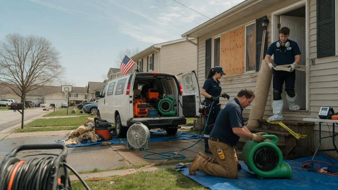 Water Damage Restoration in Odell, IL near me